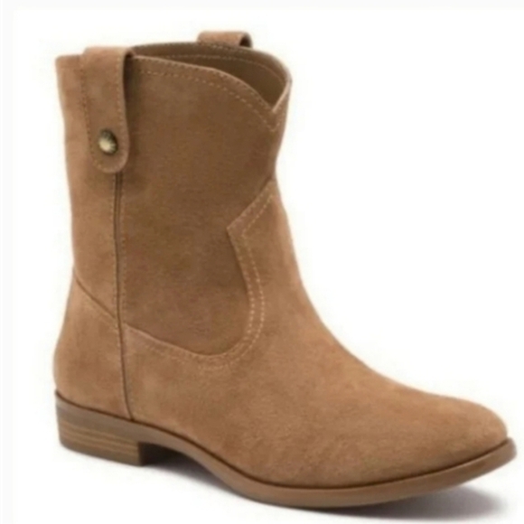 Bass Cynthia Leather Boots Size 6M - Picture 1 of 8